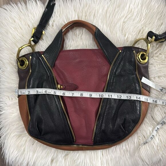 OR YANY LEATHER SATCHELS BAG  MULTICOLOR - Picture 8 of 11